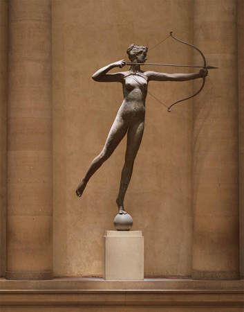 Augustus Saint-Gaudens. Diana, 1892-94. Philadelphia Museum of Art.