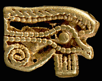 Phoenician | Eye of Horus (ouadjet eye) | 7th-6th cent. BCE | Carthage | Musée du Louvre | Image and original data provided by Erich Lessing Culture and Fine Arts Archives/ART RESOURCE, N.Y.; artres.com