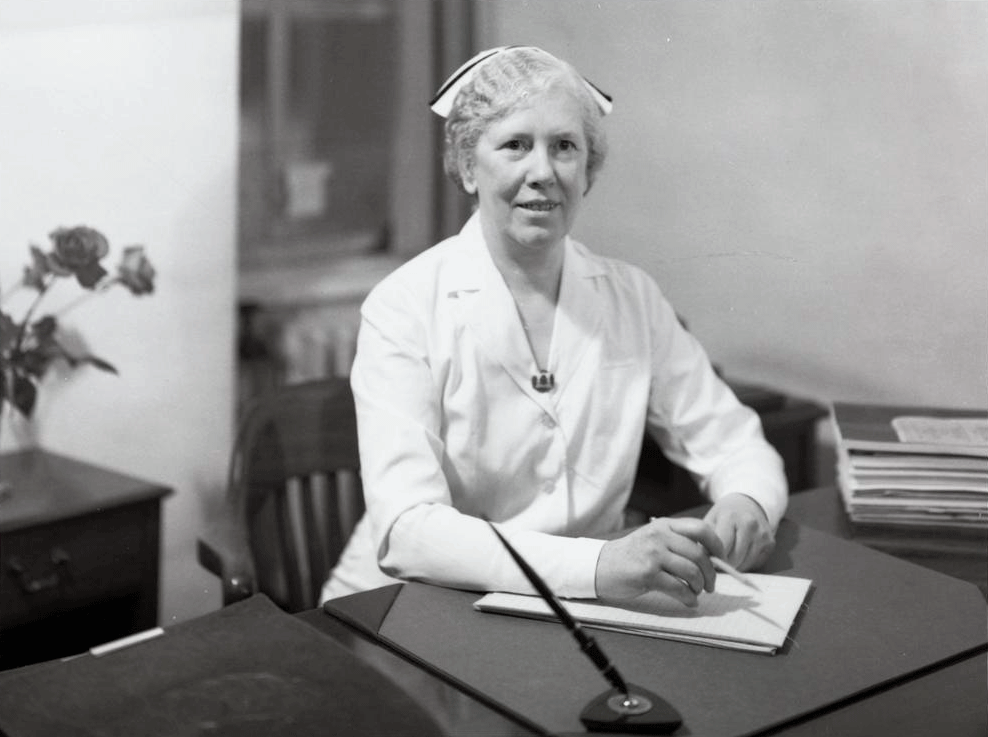 Byron Company (New York, N.Y.) | Portrait of an Unidentified Woman in a Nurses' Uniform at the St. Augustine School | 1941 | Museum of the City of New York; mcny.org
