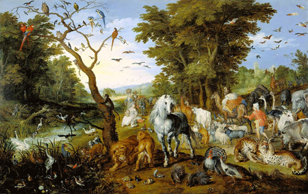 Jan Brueghel the Elder | The Entry of the Animals into Noah's Ark; 1613 | The J. Paul Getty Museum at the Getty Center