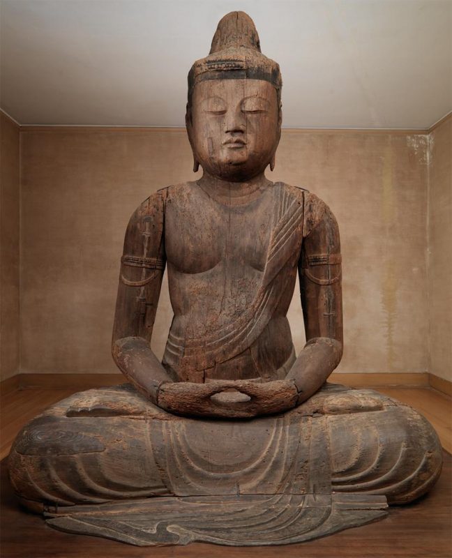 Unknown artist (Japanese); Buddha Mahavairocana (Dainichi Nyorai); ca. 1150-1200. Image © Museum of Art, Rhode Island School of Design, Providence
