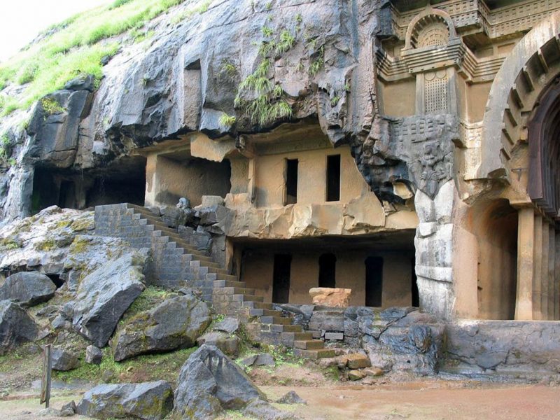 Bhaja Caves, Caves 6 &amp; 7; 2nd c. BCE-1st c. CE; Maharashtra, India. Image and original data provided by David Efurd © David Efurd