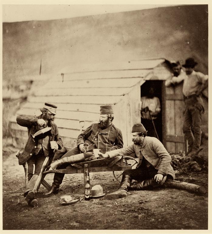 Roger Fenton, Hardships in the Camp, 1855. Image courtesy of George Eastman House www.eastmanhouse.org