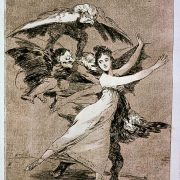 Francisco de Goya y Lucientes, No te escaparás, plate 72 from: Los Caprichos, 1799, Museum of Fine Arts, Boston. Image and data from the Museum of Fine Arts, Boston