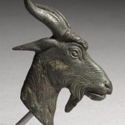 Greek, Head of a Goat, 300-100 BC. The Cleveland Museum of Art