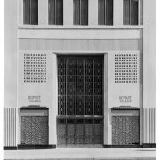 Wurts Bros., 55th Street and 5th Avenue. Bonwit Teller and Co.; entrance detail, 1930. Museum of the City of New York