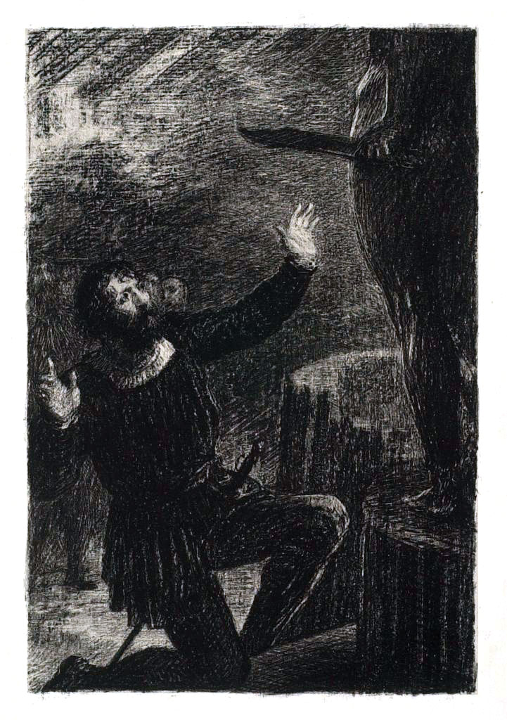 Henri Fantin-Latour, gjutning av Perseus; 1888. Sterling och Francine Clark Art Institute; Avd. av tryck, teckningar och fotografier