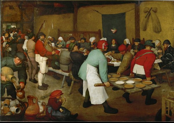 Pieter Bruegel I. Peasant Wedding. 1568