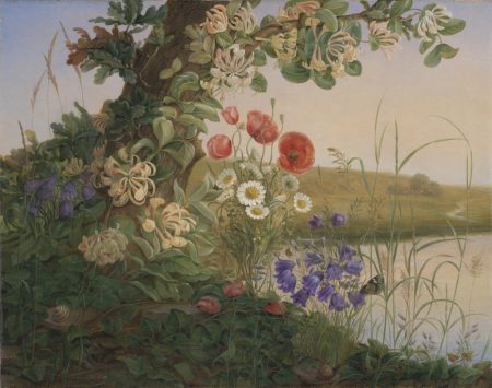 Christine Løvmand. Flower piece. 1841.
