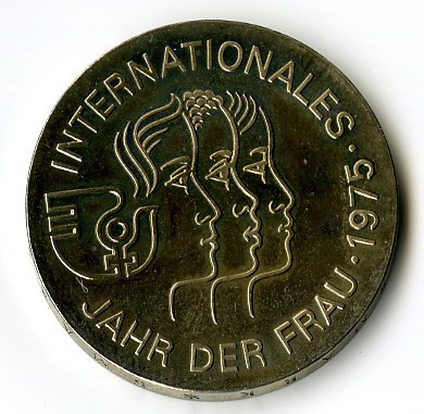 International Women's Year, Berlin, Commemorative Coin1975.